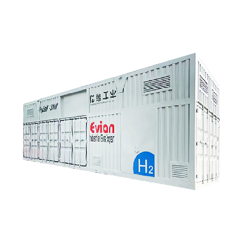 40ft Wadah Sistem Produksi Hidrogen Hemat Energi