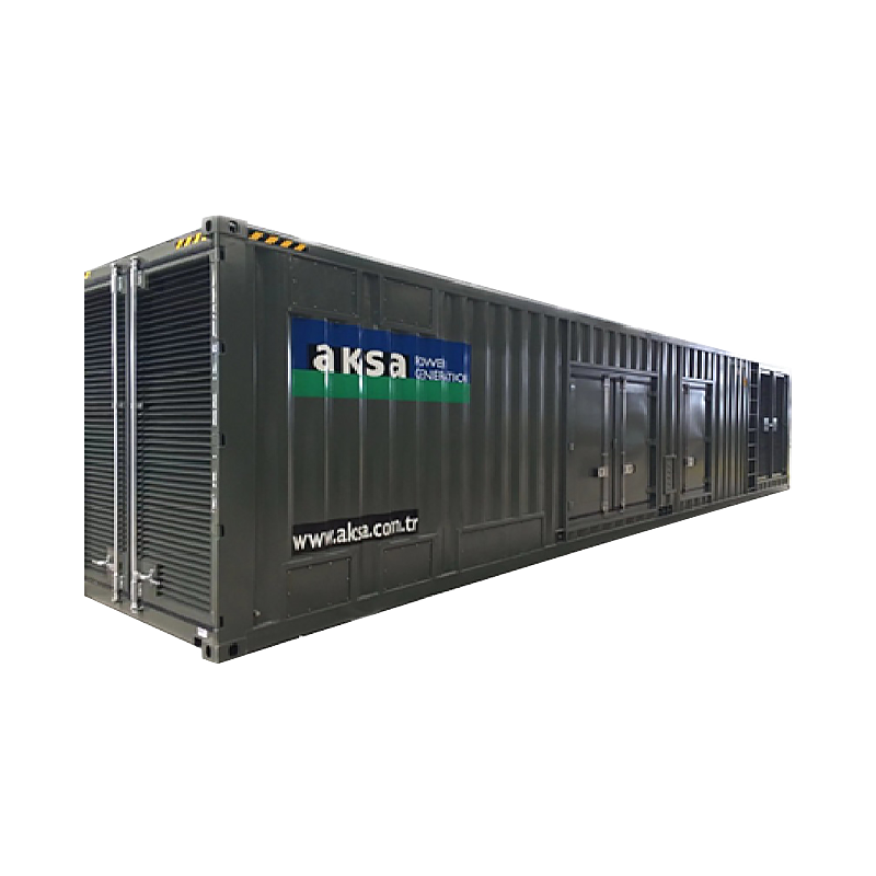 Wadah generator diesel besar 40 kaki