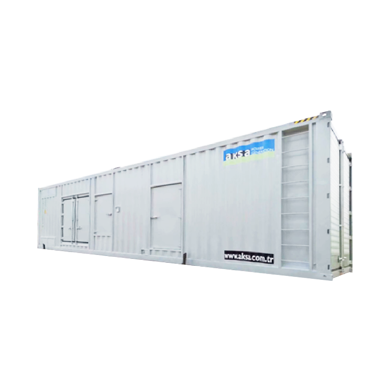 Wadah generator diesel besar 40 kaki