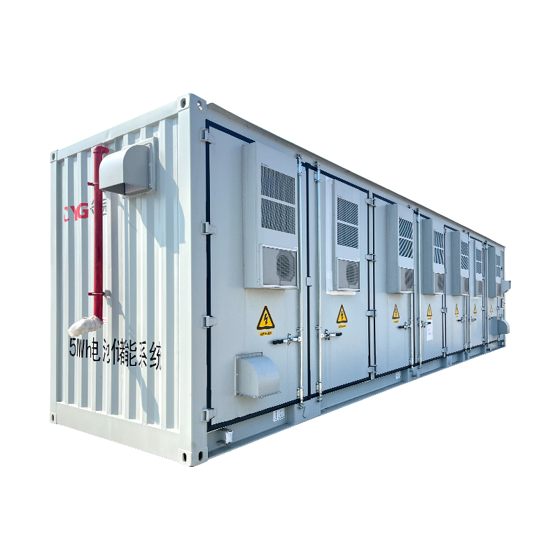 Wadah penyimpanan energi baterai 20 kaki untuk grid dan energi terbarukan