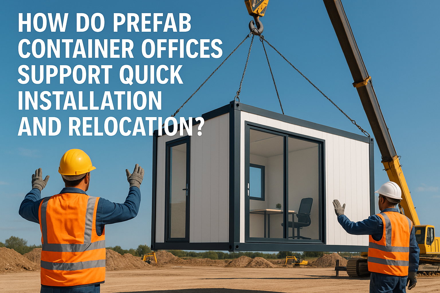 Bagaimana Kantor Kontainer Prefab Mendukung Instalasi dan Relokasi Cepat?