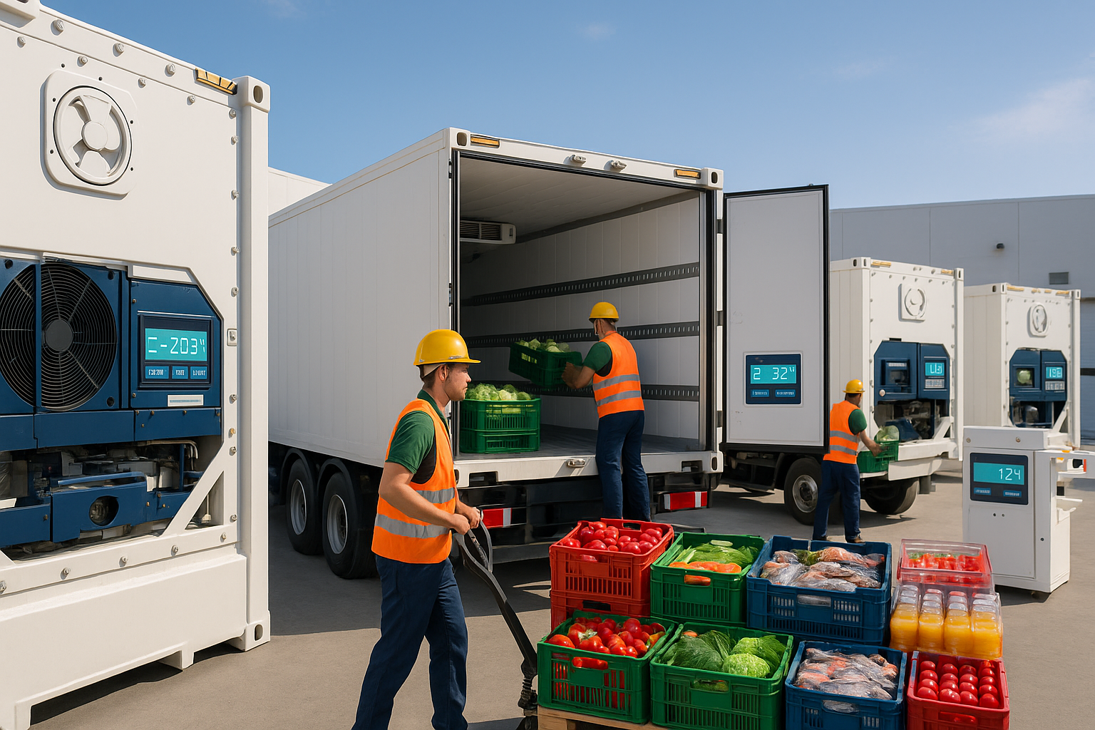 Bagaimana wadah penyimpanan dingin digunakan dalam logistik makanan dan minuman?