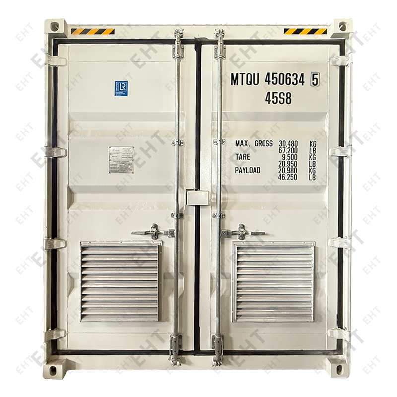 Instrumen 40 kaki dan wadah meteran