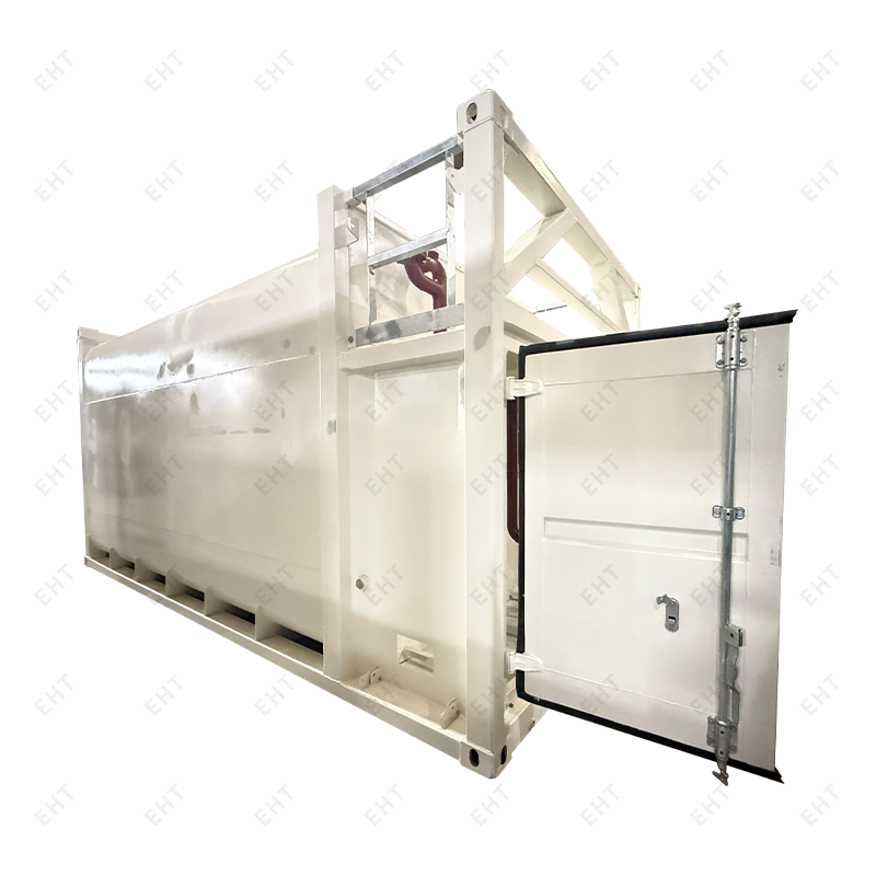 Wadah tangki cairan minyak ISO 20 kaki